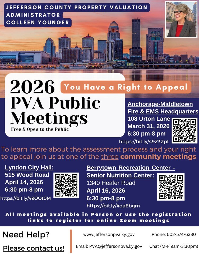 PVA 2026 Public Meeting - Your Right To Appeal